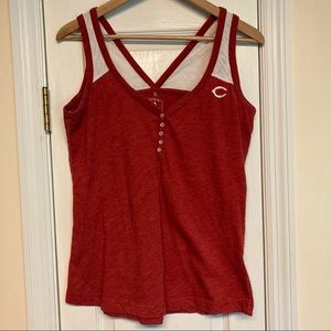 Cincinnati Reds tank top by Antigua